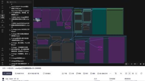 剑侠君自研整理的 ComfyUI 终极超大整合包 + 560GB 全预配置